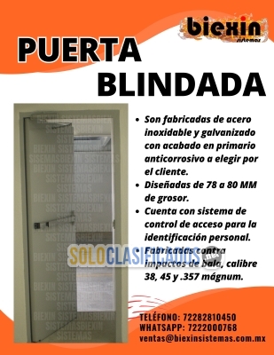 Solo Clasificados - PUERTAS BLINDADAS – SEGURIDAD DE ALTO NIVEL PARA TU EMPRESA O RESIDENCIA - imagen: 1