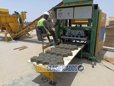 Máquina Para Fabricar Adoquines + Valparaiso... 