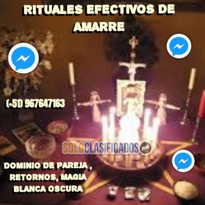 RITUALES EFECTIVOS DE AMARRE - DOMINIO DE PAREJA, RETORNOS... 