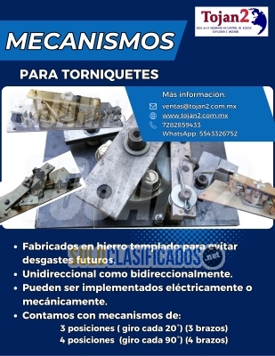 MECANISMOS PARA TORNIQUETES... 