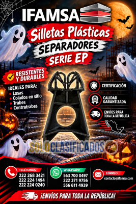 Silletas Plásticas Serie EP: Precisión y Recubrimiento Perfecto p...