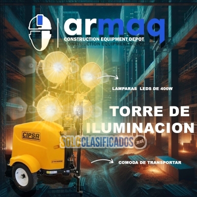 CIPSA TORRE DE ILUINACION 4 LAMPARAS... 
