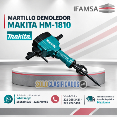 MARTILLO DEMOLEDOR MAKITA HM1810...