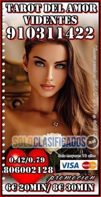 TAROT DEL AMOR  910311422 solo 4eur 15 min/ 6eur  20min Expertas ... 