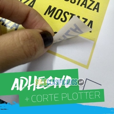 Solo Clasificados - Impresión De Stickers Etiquetas Adhesivas Para Tu Marca - imagen: 2