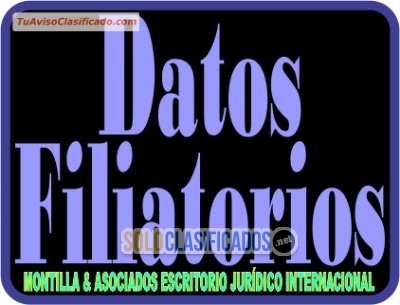 Datos filiatorios Apostilla Venezuela Traducción... 