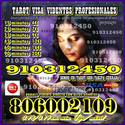 Solo Clasificados - VIDENTE PARA EL AMOR las 24 horas las mejores tarotistas Servicio de Tarot con Tarjeta  OFERTAS ESPECIALES 4 EUROS 15 MINUTOS   tarifa cer - imagen: 16
