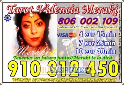 Tarot visa 15 € 60 min CON LA MEJOR TAROTISTA DE ESPAÑA 2023  910... 