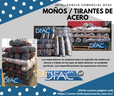 MOÑOS / SEPARADORES / TIRANTES / CIMBRA DFAC-CDMX... 