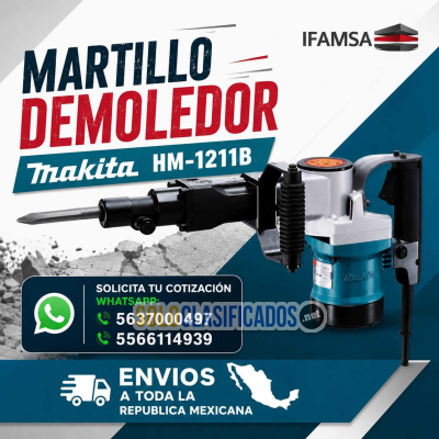DEMOLEDOR MAKITA ENVIO A TODA LA REPUBLICA...