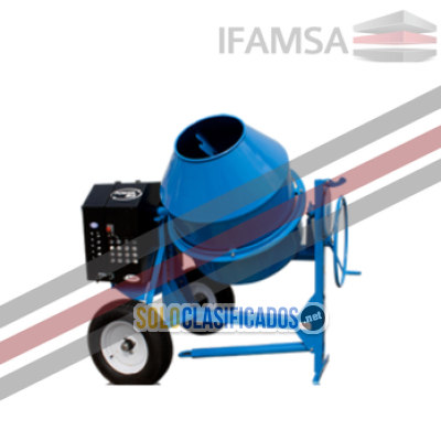 REVOLVEDORA POWER MIX DE ACERO MOTOR 13 HP EN IFAMSA... 