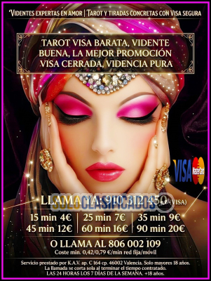 Solo Clasificados - Grandes ofertas en  Videncia Natural Tarot Numerología Runas Péndulo Alta Magia Tarot Económico 25 Minutos 7€   Videncia Las c - imagen: 1