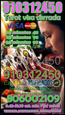 LAS MEJORES VIDENTES  ESPAÑA PROMOCIÓN TAROT VISA CERRADA 4 € 15 ...