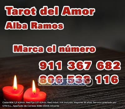 Llama y consulta El Tarot del Amor con Alba lllll... 