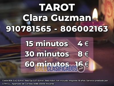 Llama y consulta el Tarot de Clara para despejar tus dudas l... 