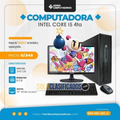 Solo Clasificados - Tu próxima PC está aquí: rápida y confiable - imagen: 2