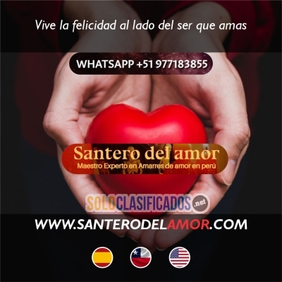 RECOBRA TU FELICIDAD AMARRES  SANTERO DEL AMOR... 