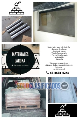 Para blindaje radiologico insumos rx... 