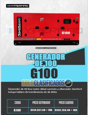 VENTA E GENERADORES G100... 