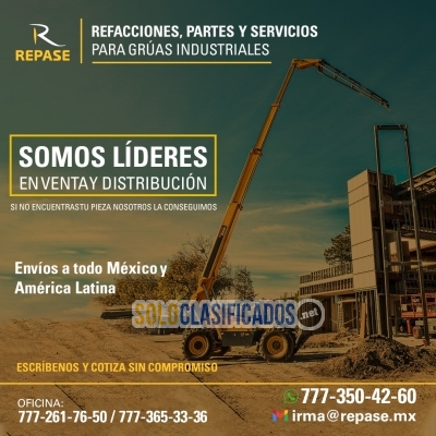 RECAMBIOS Y PARTES PARA GRUAS INDUSTRIALES... 