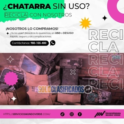 Solo Clasificados - ¡CONTRIBUYE CON EL PLANETA Y GANA DINERO! - imagen: 7