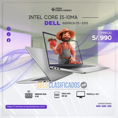 Solo Clasificados - Laptop i5 en Oferta ¡Laptop lista para todo! - imagen: 2