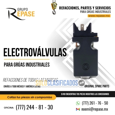 FORKLIFTS SPARE PARTS  ELECTROVÁLVULAS PARA GRU... 