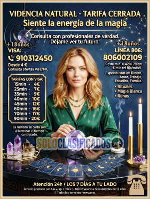 Solo Clasificados - Videntes Tarot económico /tarot barato/ tarot fiableTarot del amor tarot certero  910312450 prefijo fuera de Es - imagen: 1