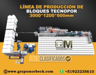 MÁQUINA PARA FABRICAR BLOQUES DE TECNOPOR... 