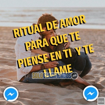 RITUAL DE AMOR PARA QUE TE PIENSE EN TI Y TE LLAME... 