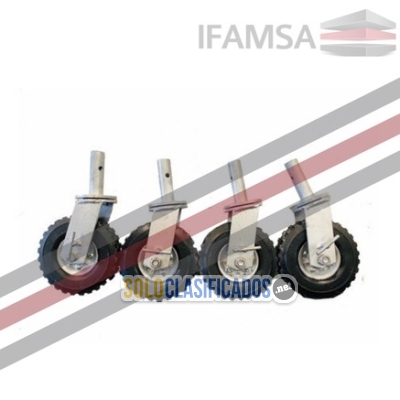 Venta de Juego de ruedas para andamio Uso en construcciones cotiz... 