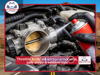 Throttle Body Cleaning in Utah (DIY Tips + We Come to You!)...