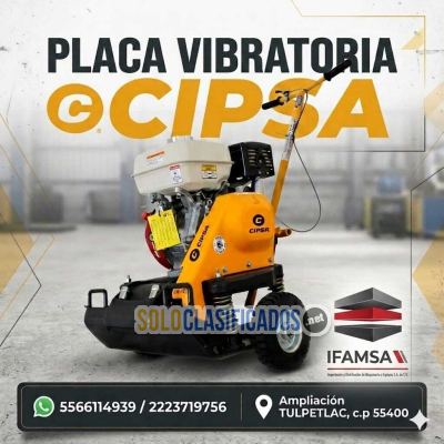 PLACA VIBRATORIA CIPSA PARA CONSTRUCCION 002...