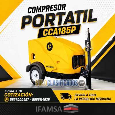 Compresor portátil CCA185P...