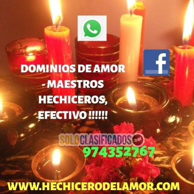 DOMINIOS DE AMOR /// MAESTROS HECHICEROS... 