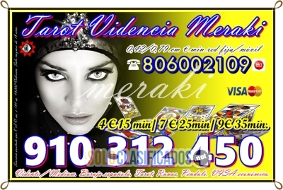 TAROT VISA AL 910312450 PROMOCIÓN 4 EUROS LOS 15 MINUTOS 8060021... 