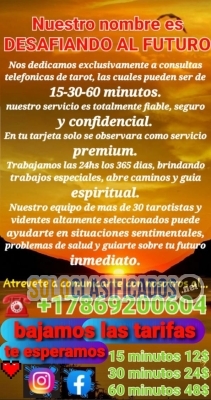 tarot y videncia honesta sin mentiras y super barato... 