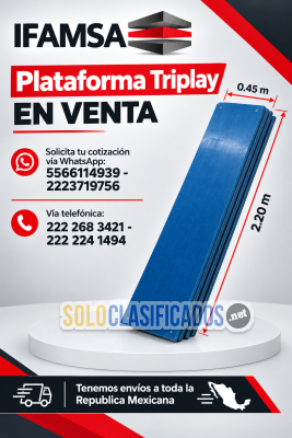 VENTA DE PLATAFORMAS PARA ANDAMIO PH220...
