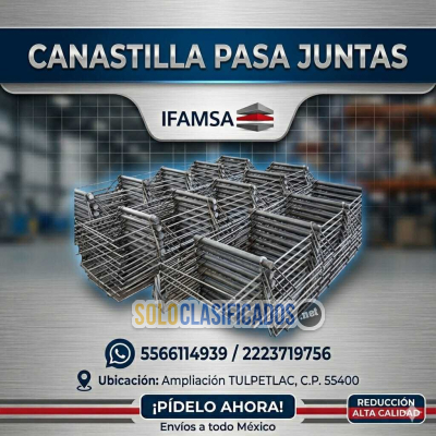 CANASTILLA PASA JUNTAS Fabricamos Canastillas Pasajuntas...