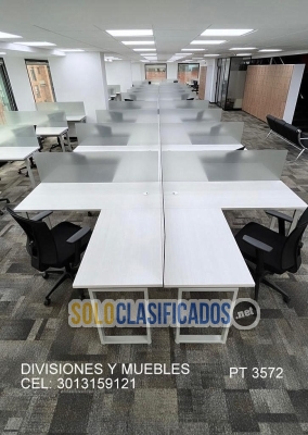 ISLA DE TRABAJO MUEBLES MODULARES COLOMBIA... 