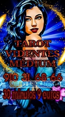 Respuestas claras tarot y videntes 30 minutos 9 euros oferta visa... 