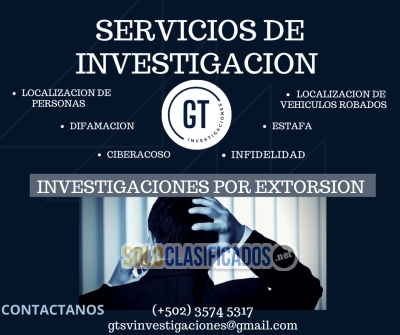 INVESTIGADORES PRIVADOS EN CIUDAD DE GUATEMALA... 