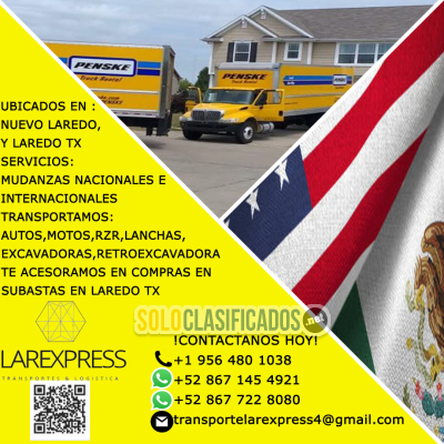 REALIZAMOS SERVICIOS INTERNACIONALES  A TODO MEXICO Y ESTADOS UNI...