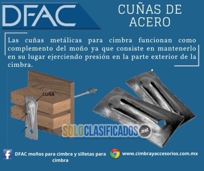 ● ● DFAC ● ● ACCESORIOS PARA CIMBRA CDMX MOÑOS /SEPARADORES / TIR... 