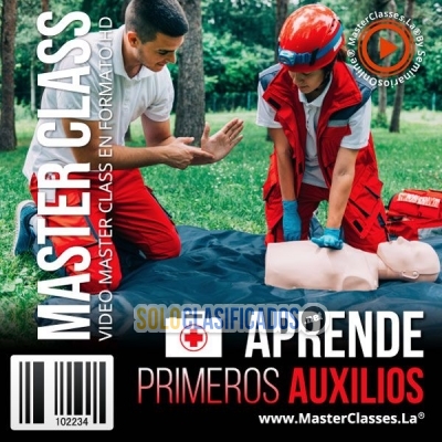 APRENDE PRIMEROS AUXILIOS  CURSO COMPLETO... 