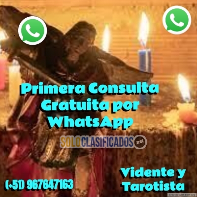 VIDENTE Y TAROTISTA  PRIMERA CONSULTA GRATUITA POR WHATSAPP... 