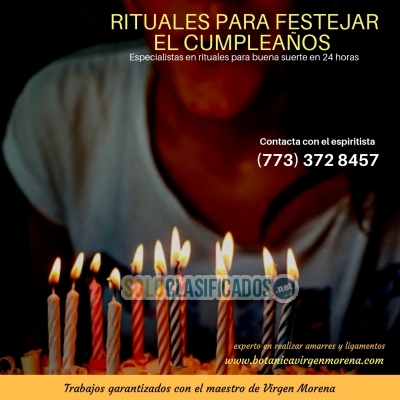 Ritos de buena suerte para cumpleaños (773) 372 8457... 