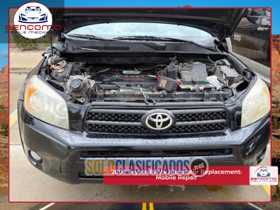 2008 Toyota RAV4 Alternator Replacement in Utah...