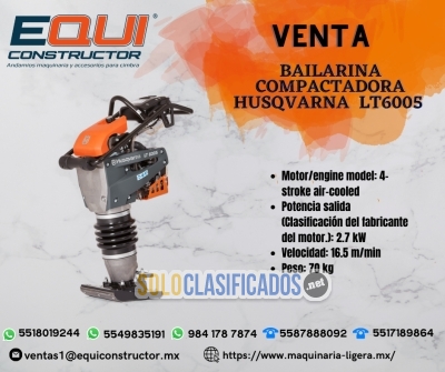 Venta de BAILARINANA COMPACTADORA HUSQVARNA LT 6005... 