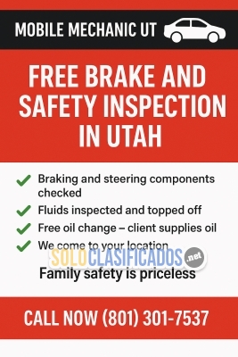 Free Brake Steering & Fluid Check in Utah – Limited Time!...